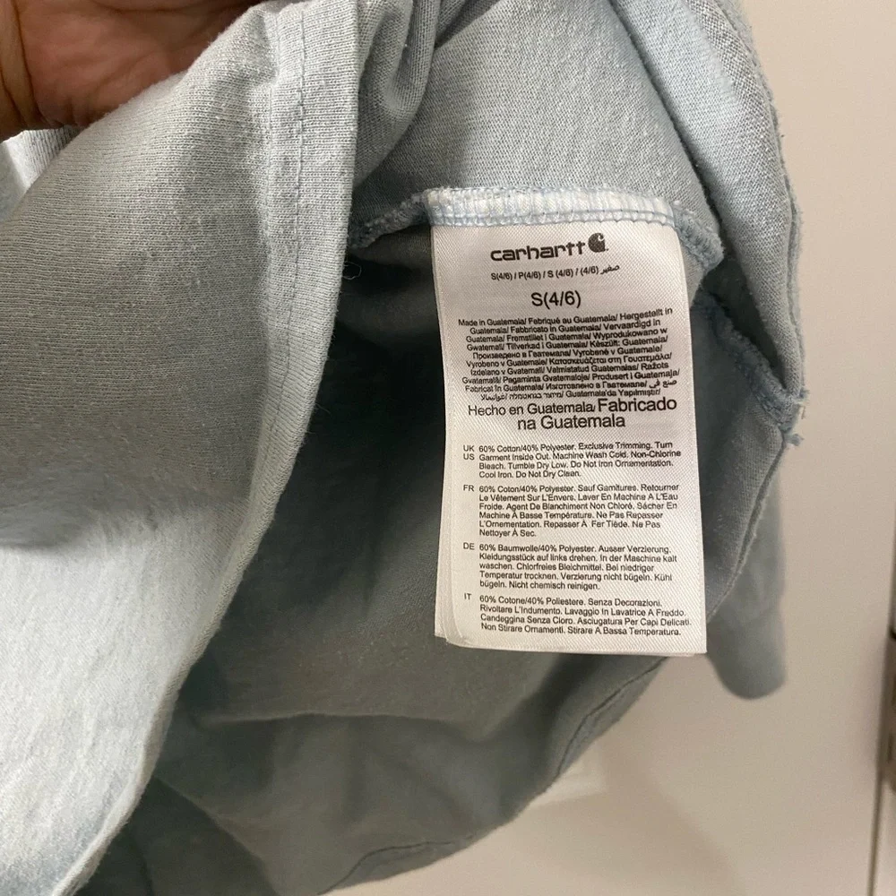 Carhartt Youth Boys Long Sleeve light blue - Picture 3 of 5